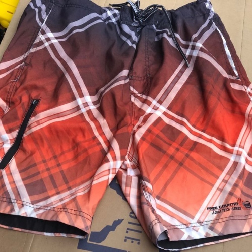 Free Country Aqua Series Swimwear Short Size XL
